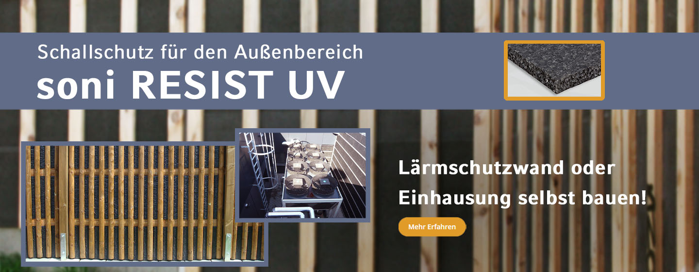 Schallisolation: Lärm am Eindringen hindern