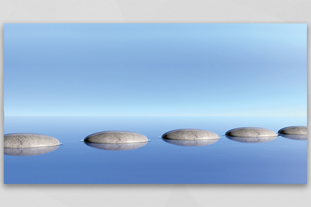 rounded stones