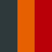 Anthrazit-Orange-Rot