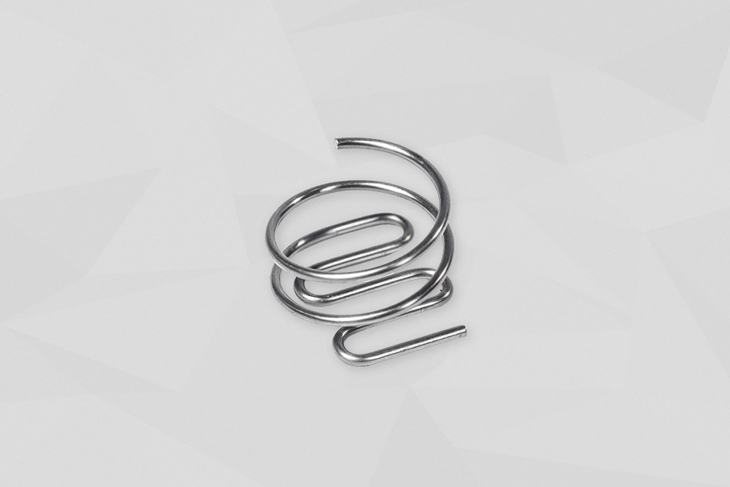 Metallene Spirale