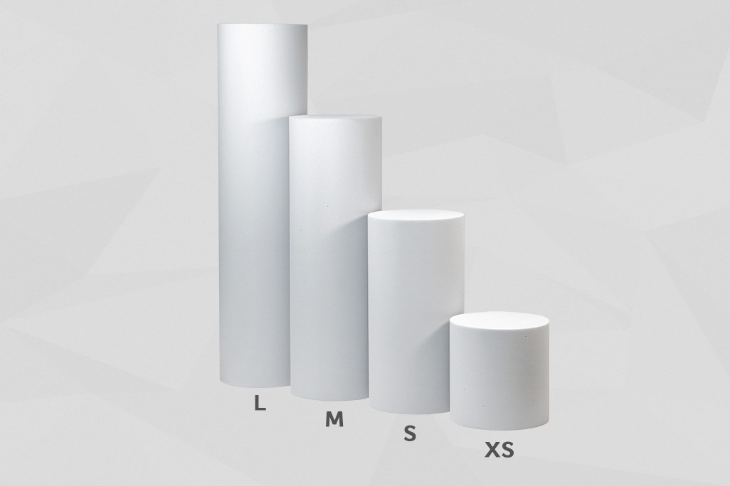Rondo der Größe nach sortiert L, M, S, XS