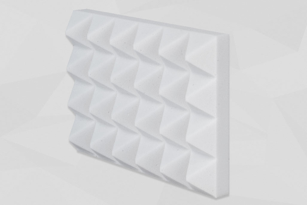 Pyramides Mousse Auto-Adhésif Type 50x50x6 Acoustique Son Protection  Isolation